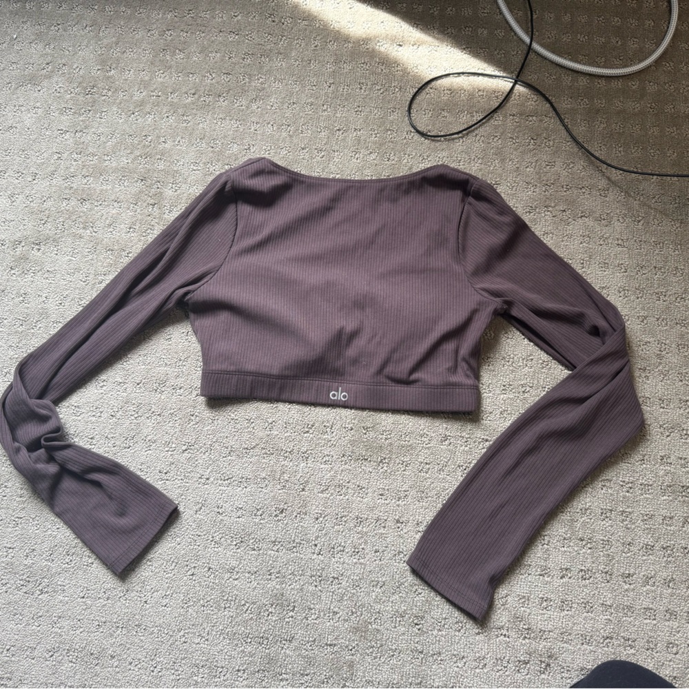 ALO Yoga Ribbed Define Longsleeve